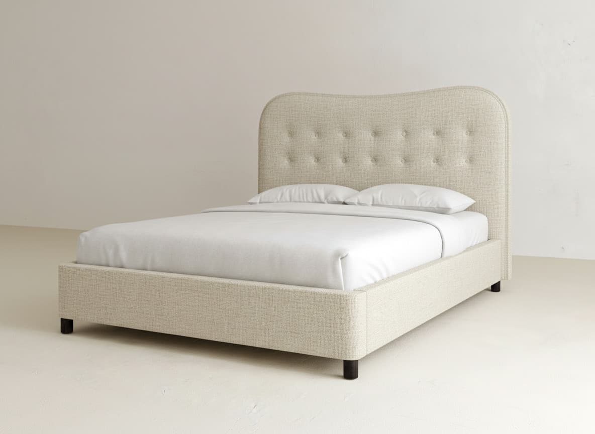 Florence Bed - Charred Ember