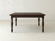 French Country Square Dining Table - Sable on Oak