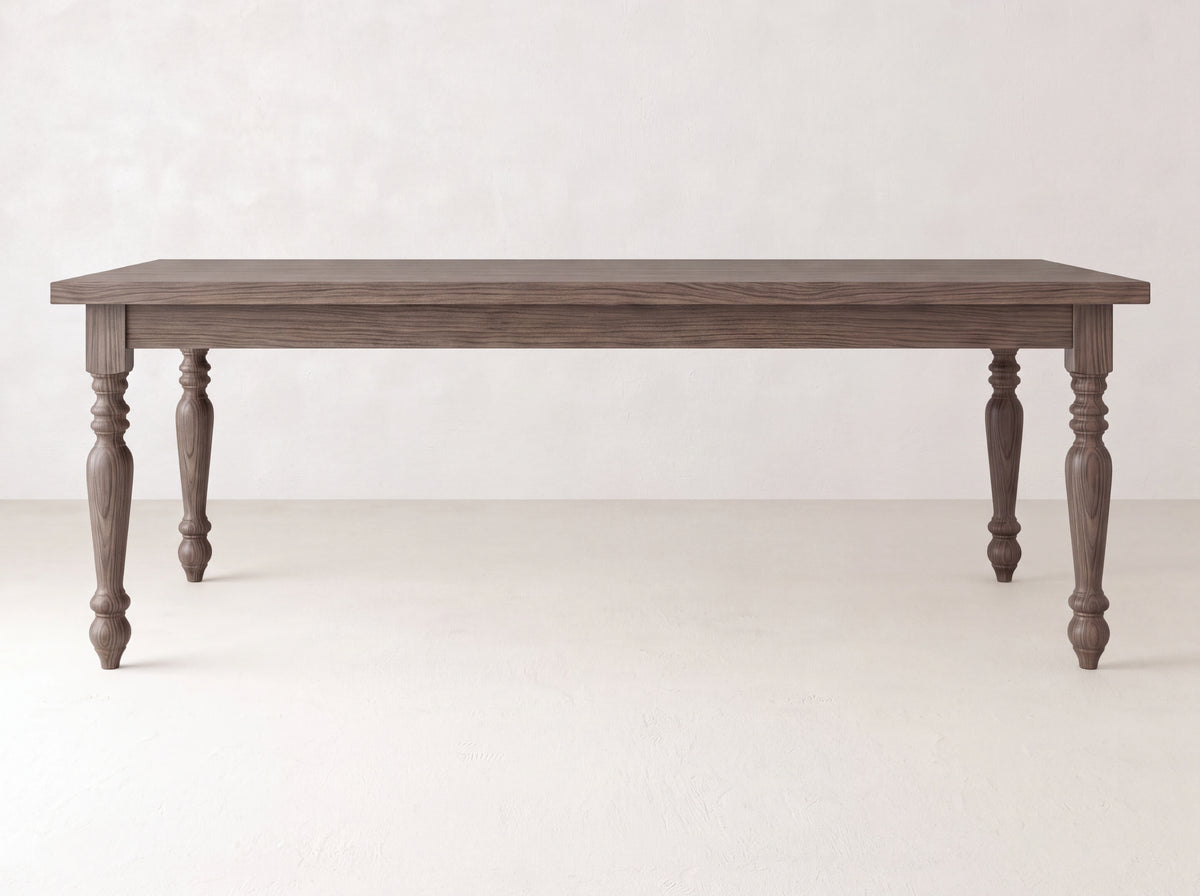 French Country Dining Table - Hazel on White Oak