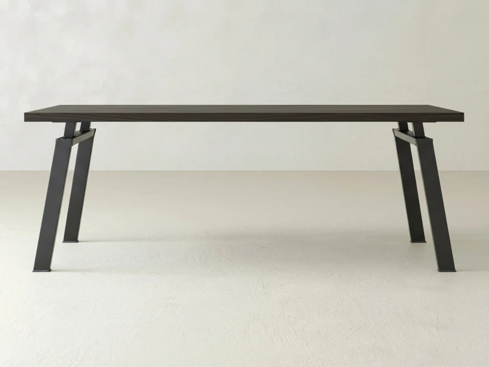 Fulton Desk - Espresso on Oak