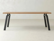 Fulton Desk - Oat on Oak