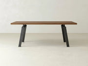Fulton Dining Table - Almond on Oak
