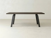 Fulton Dining Table - Espresso on Oak