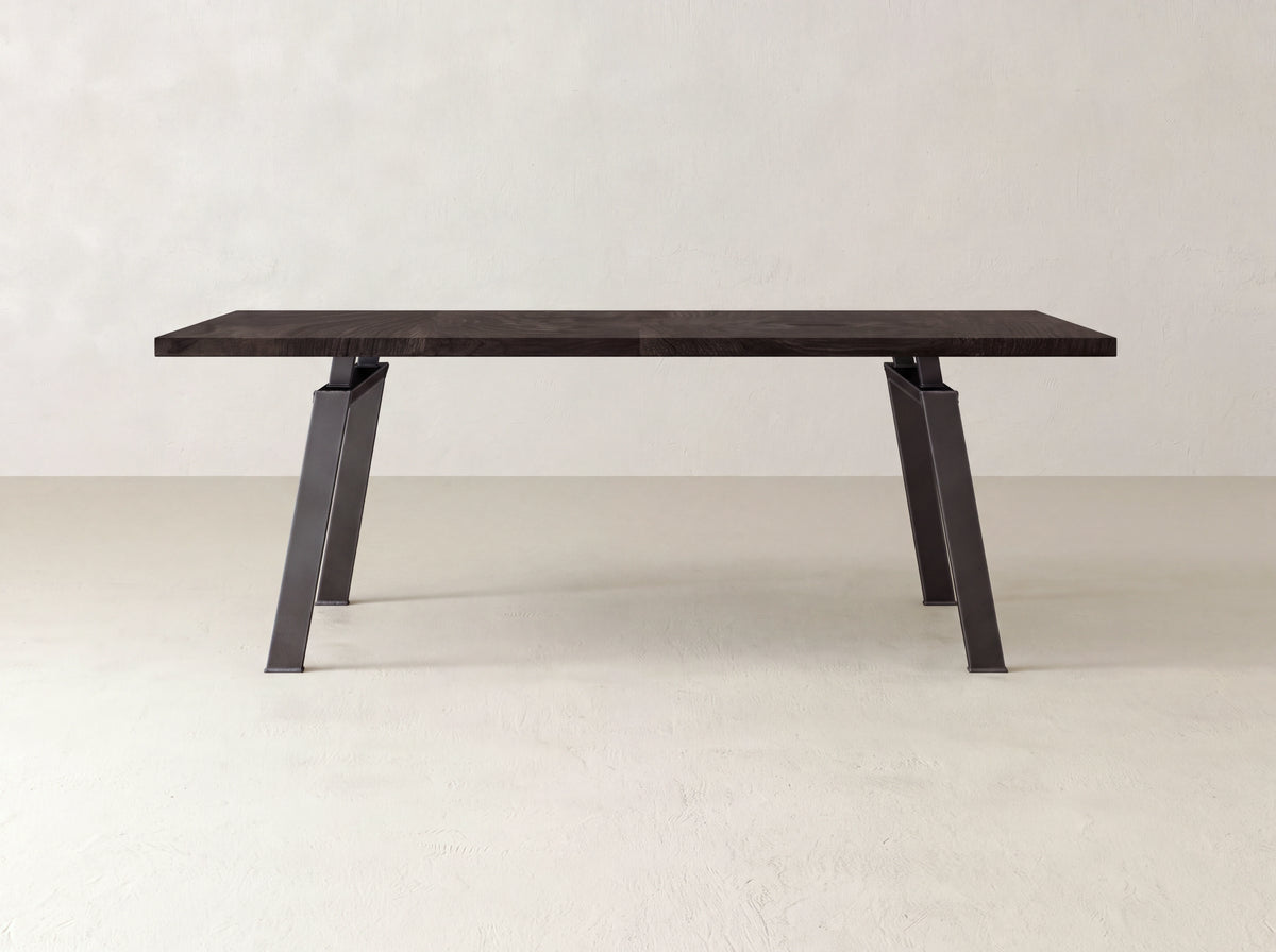 Fulton Dining Table - Umber on Black Walnut