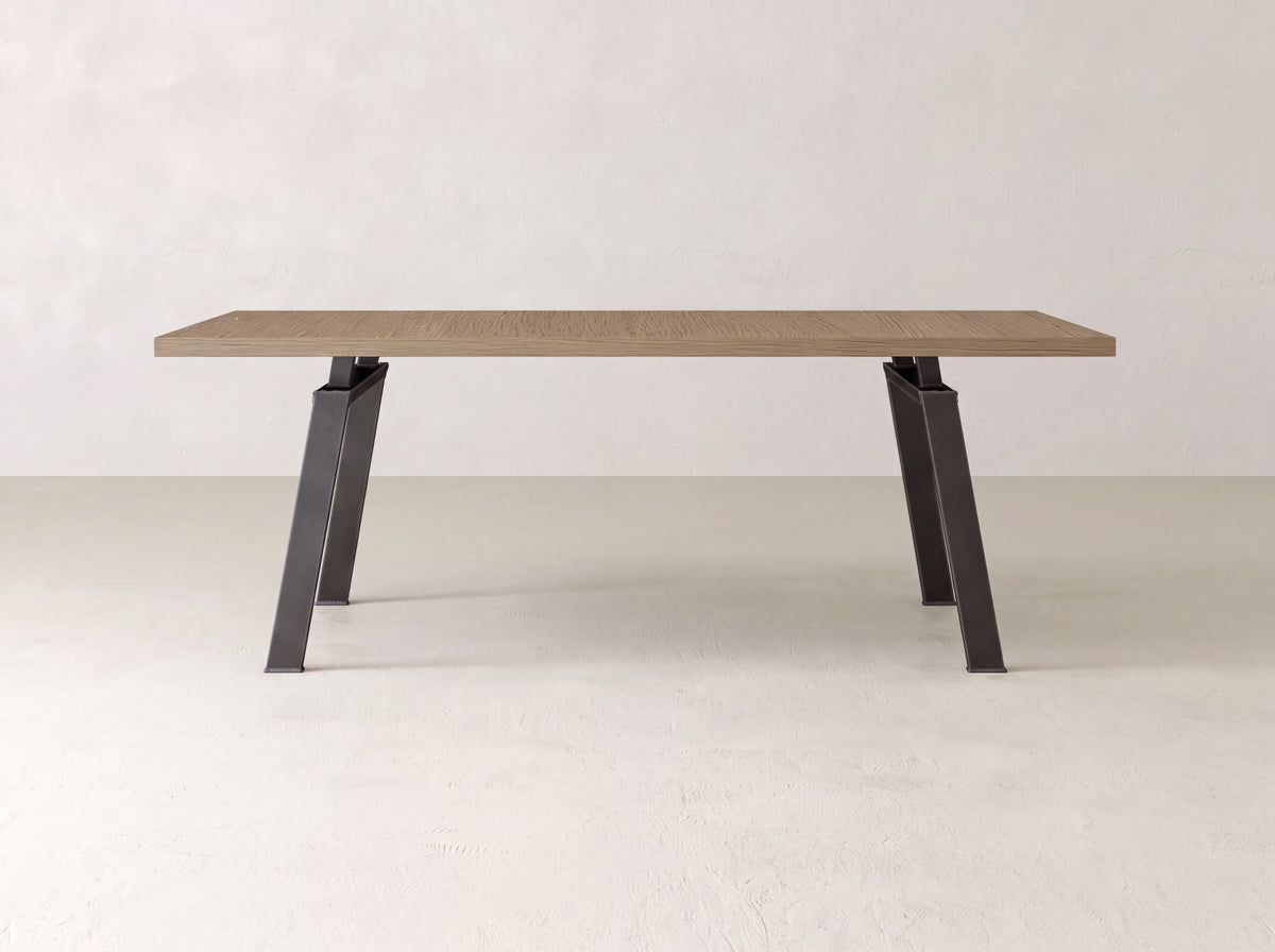 Fulton Dining Table - Sandstone on White Oak