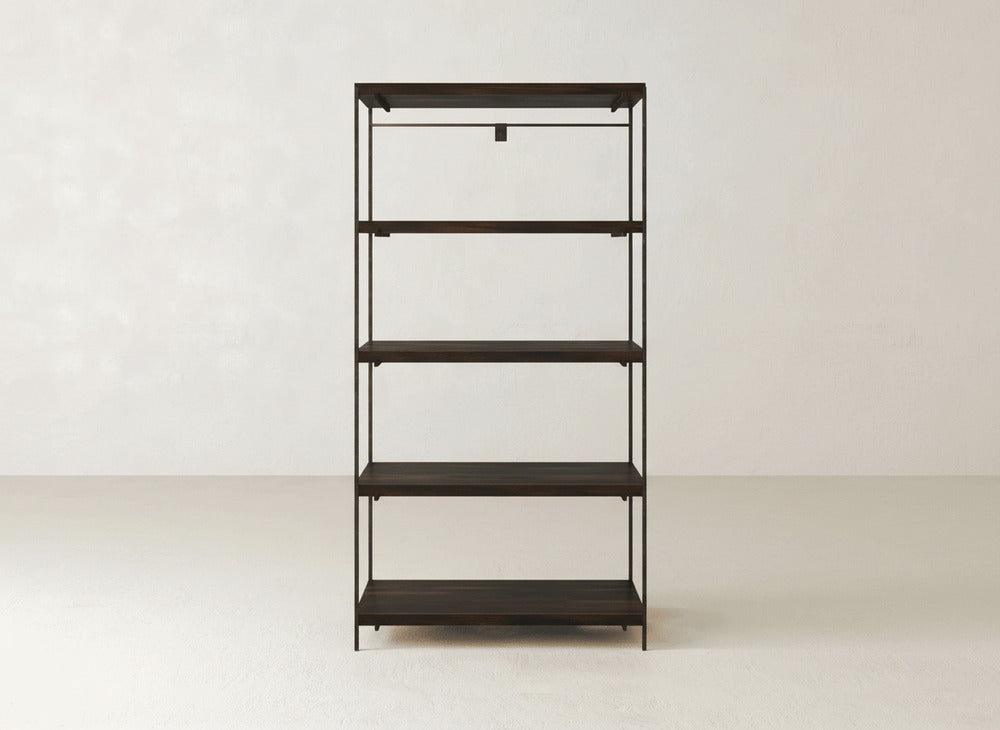 Gwen Shelf - Espresso on Oak