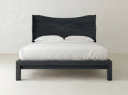 Harlow Bed - Espresso on Oak