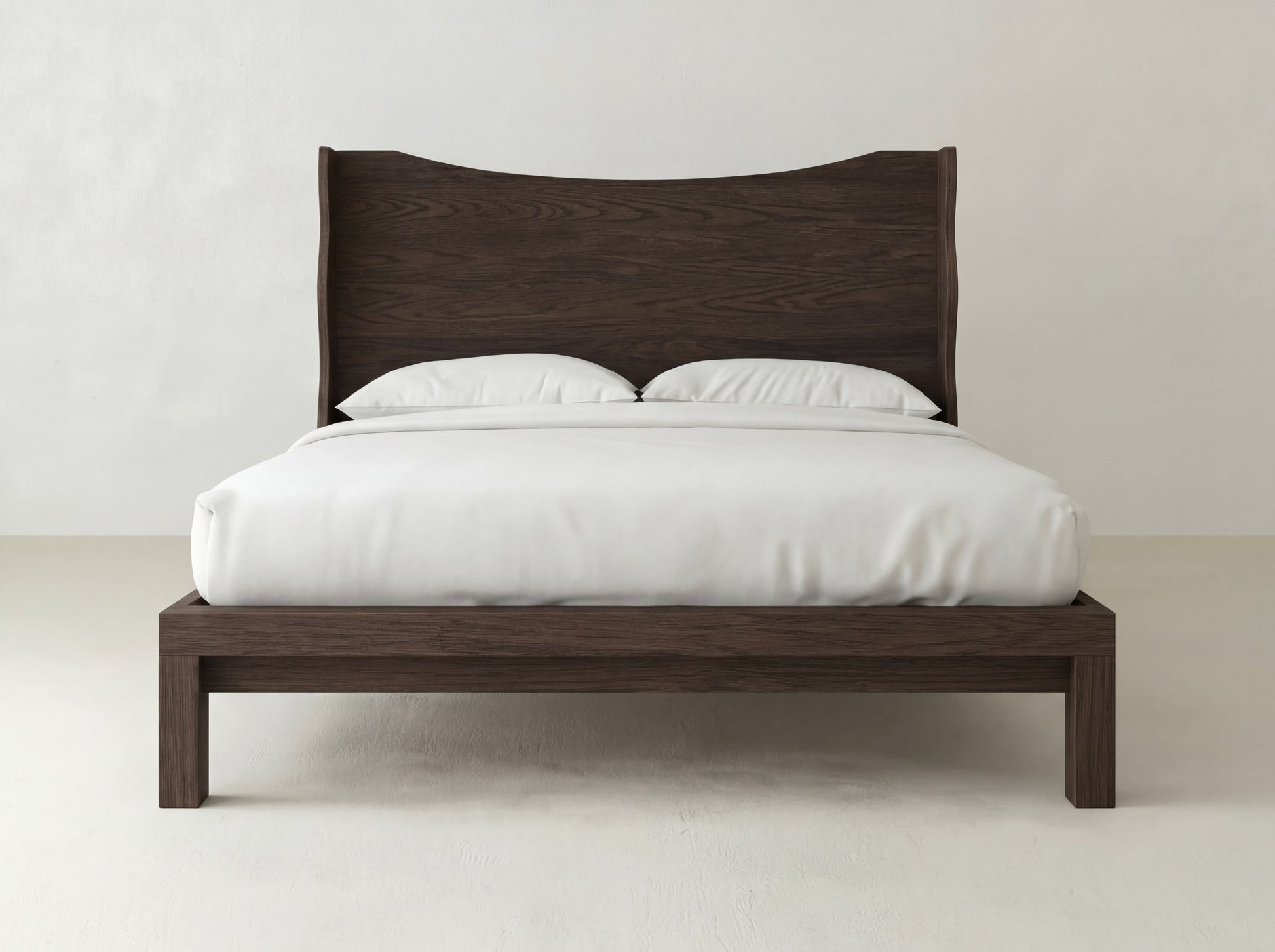 Harlow Bed - Sable on Oak