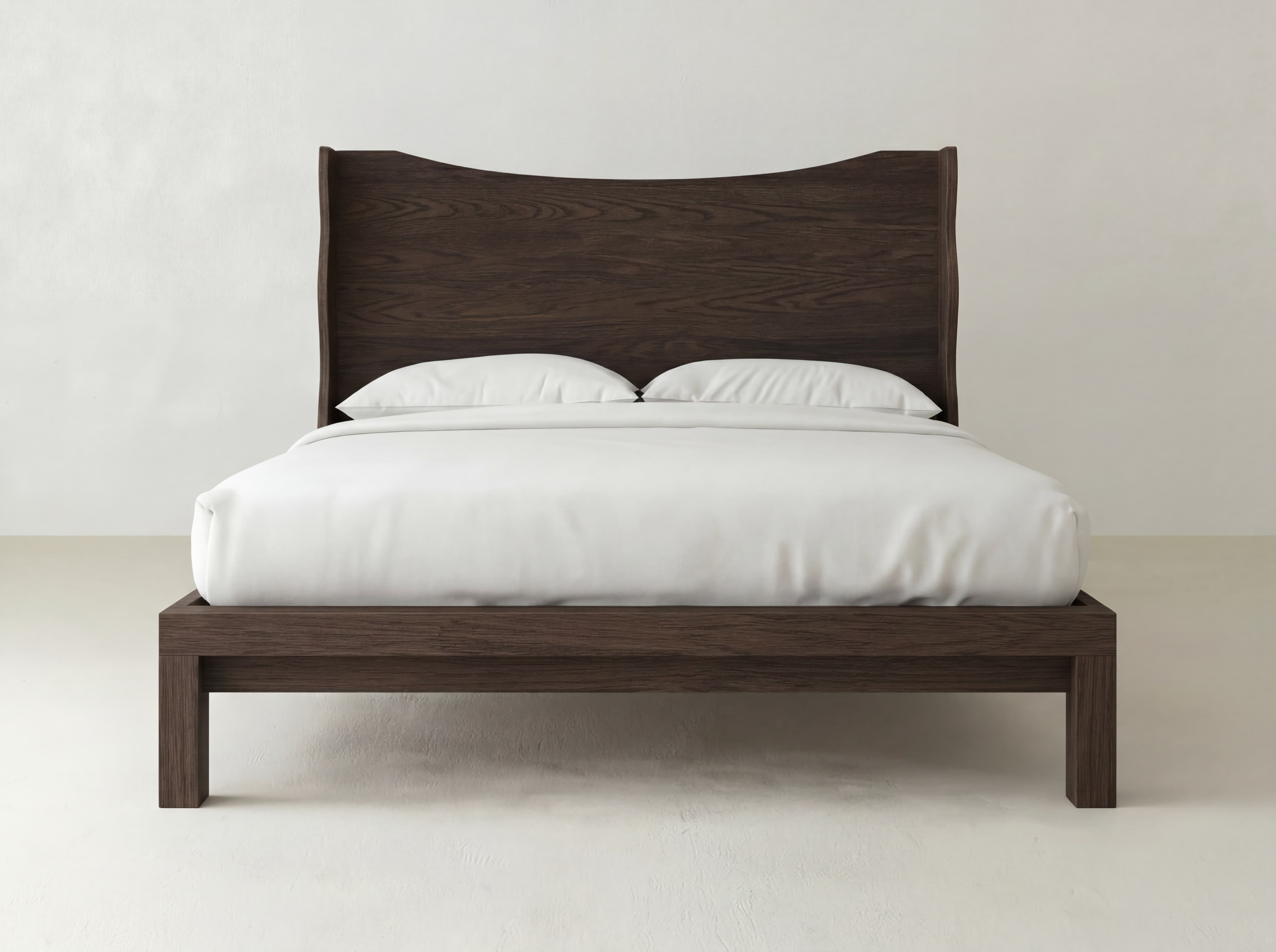 Harlow Bed - Sable on Oak