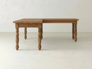 Hathaway Corner Desk - Oat on Oak