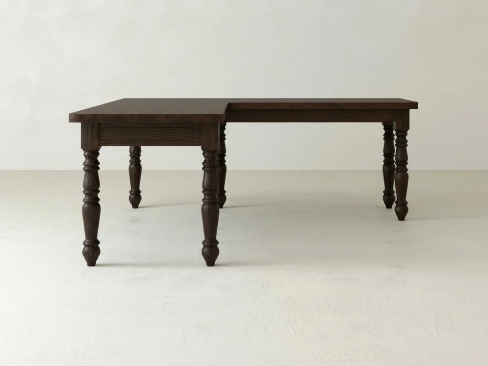 Hathaway Corner Desk - Sable on Oak
