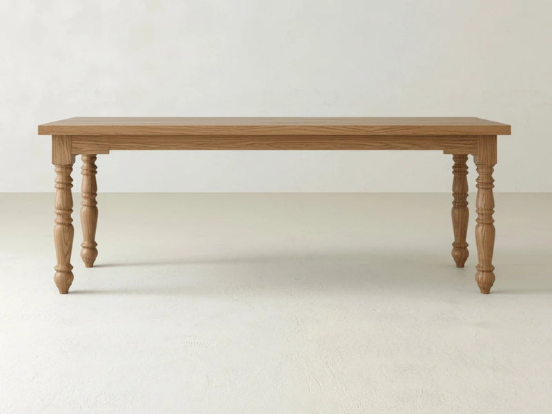 Hathaway Desk - Oat on Oak