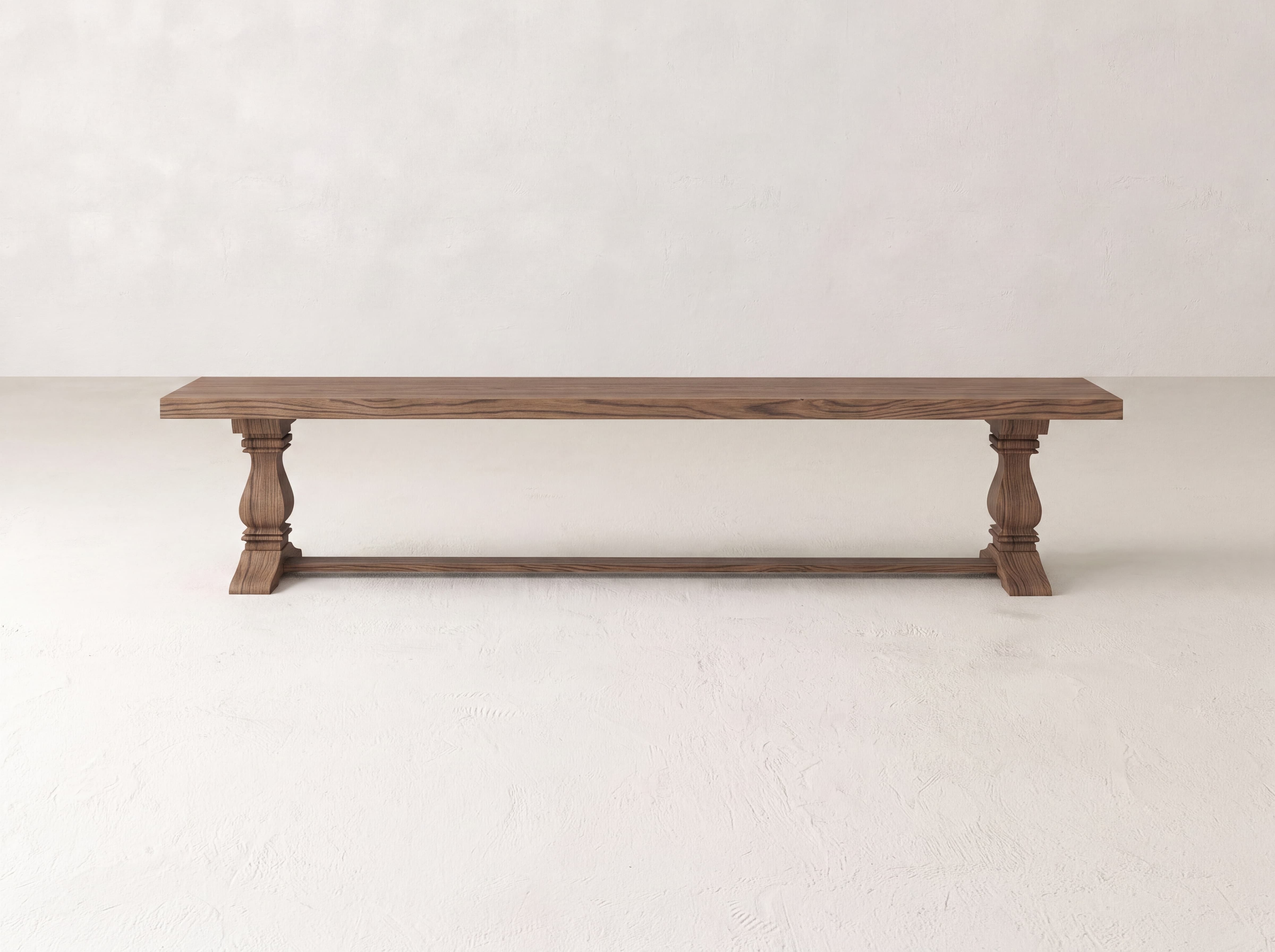 Heirloom Bench - Almond on Oak