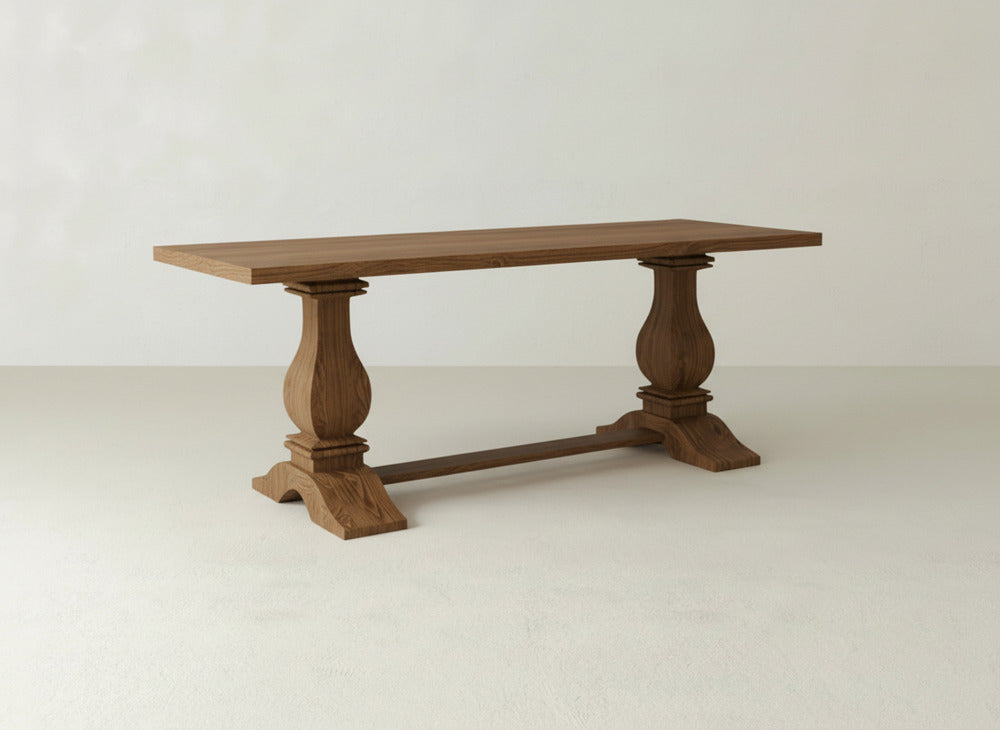 Heirloom Dining Table - Almond on Oak