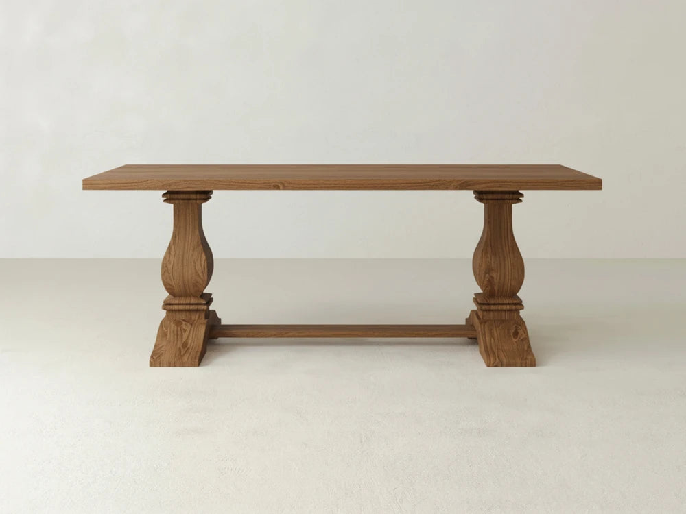 Heirloom Dining Table - Almond on Oak