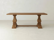 Heirloom Dining Table - Almond on Oak