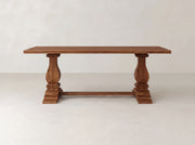 Heirloom Dining Table - Satin on Black Walnut