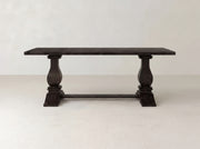 Heirloom Dining Table - Umber on Black Walnut