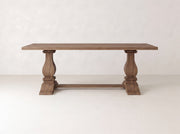 Heirloom Dining Table - Almond on Oak