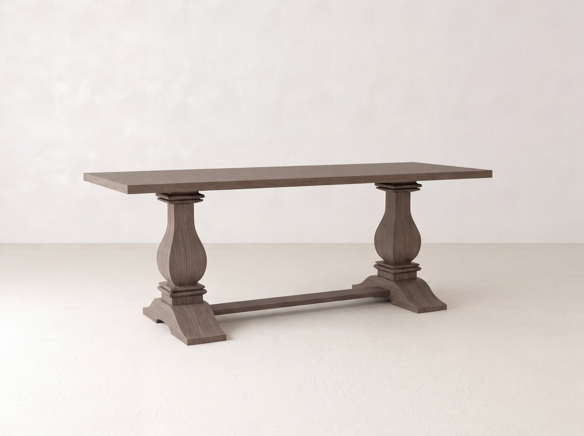 Heirloom Dining Table - Hazel on White Oak