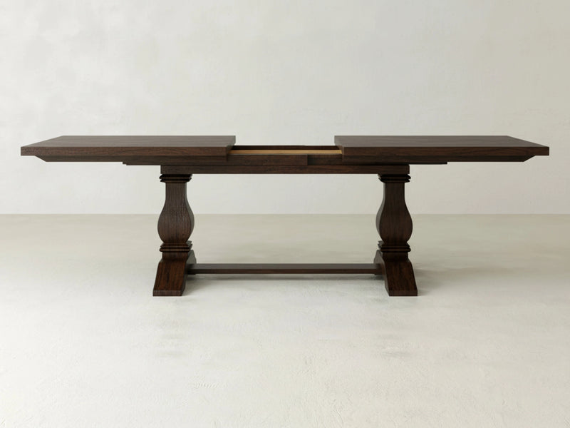 Heirloom Expandable Dining Table - Sable on Oak