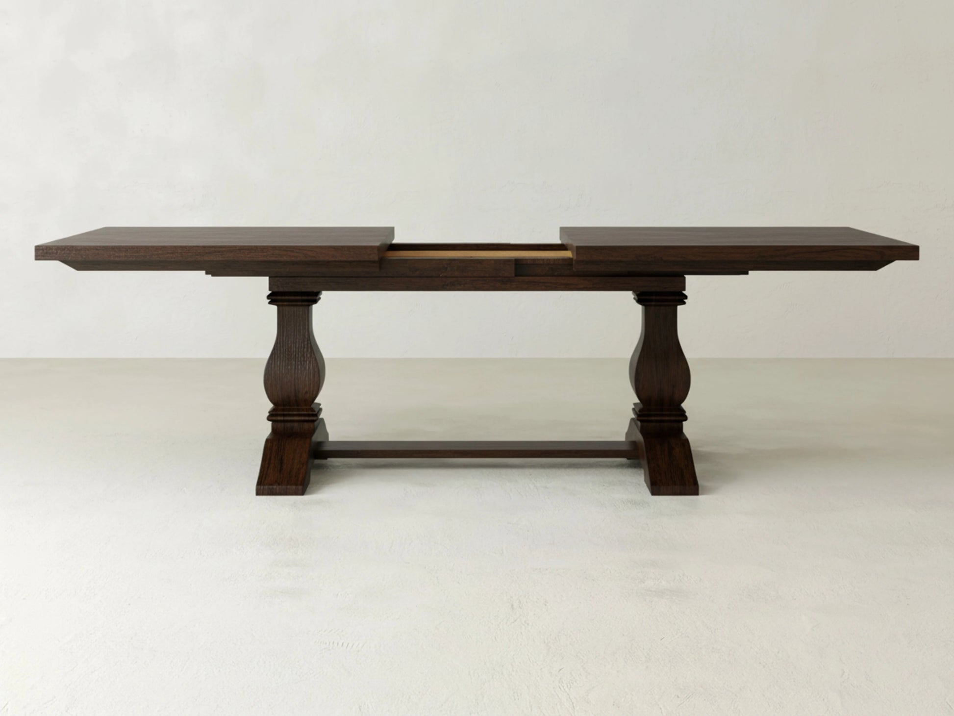 Heirloom Expandable Dining Table - Sable on Oak