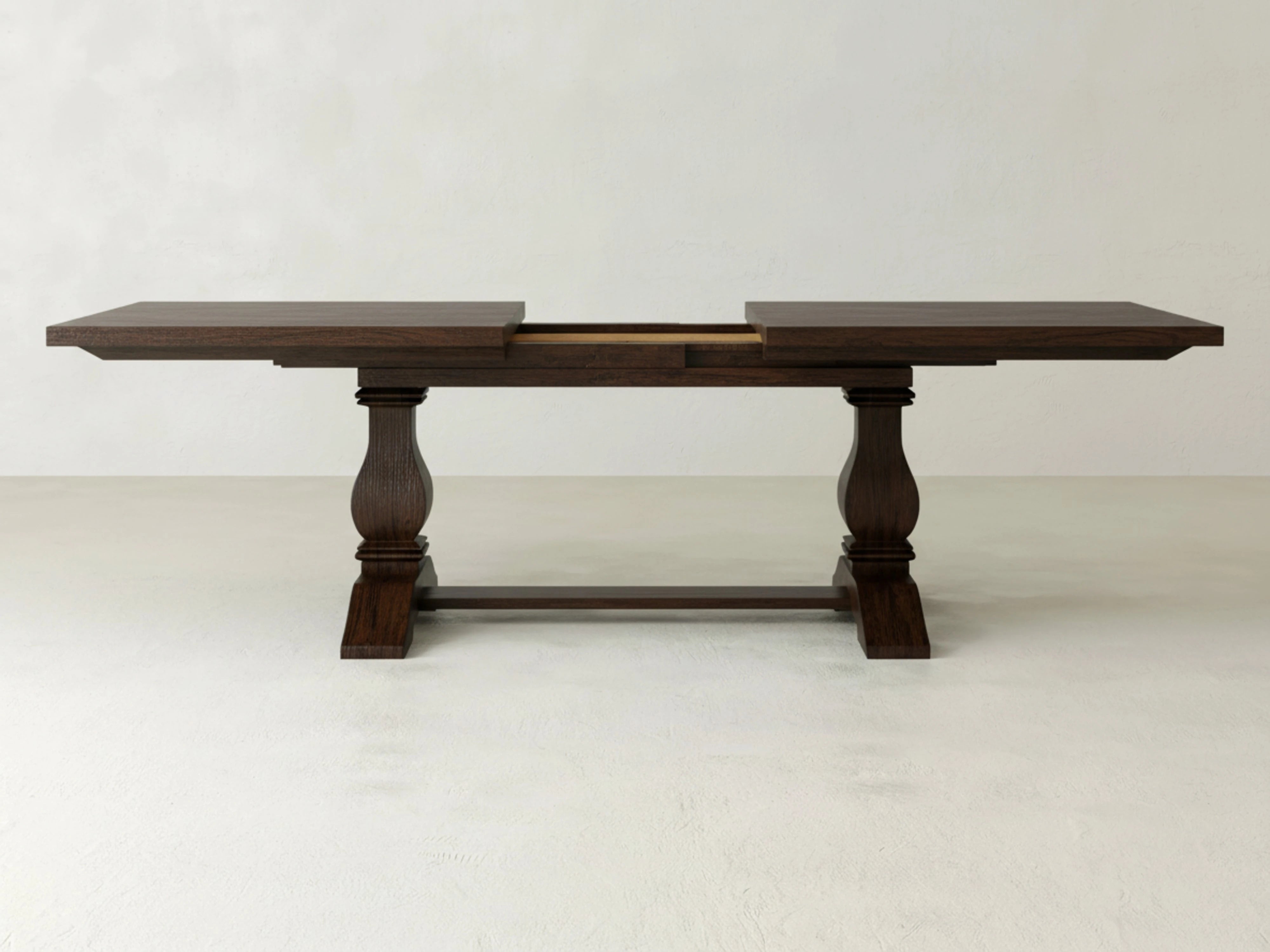 Heirloom Expandable Dining Table - Sable on Oak