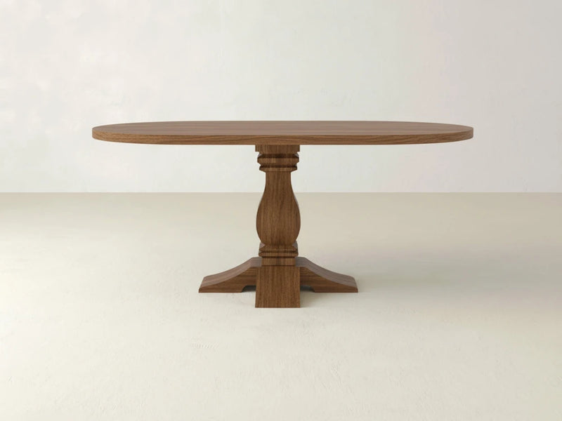 Heirloom Oval Dining Table - Almond on Oak