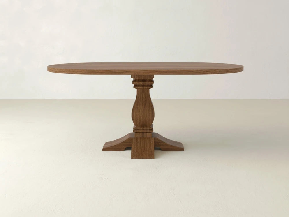 Heirloom Oval Dining Table - Almond on Oak