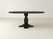 Heirloom Oval Dining Table - Espresso on Oak