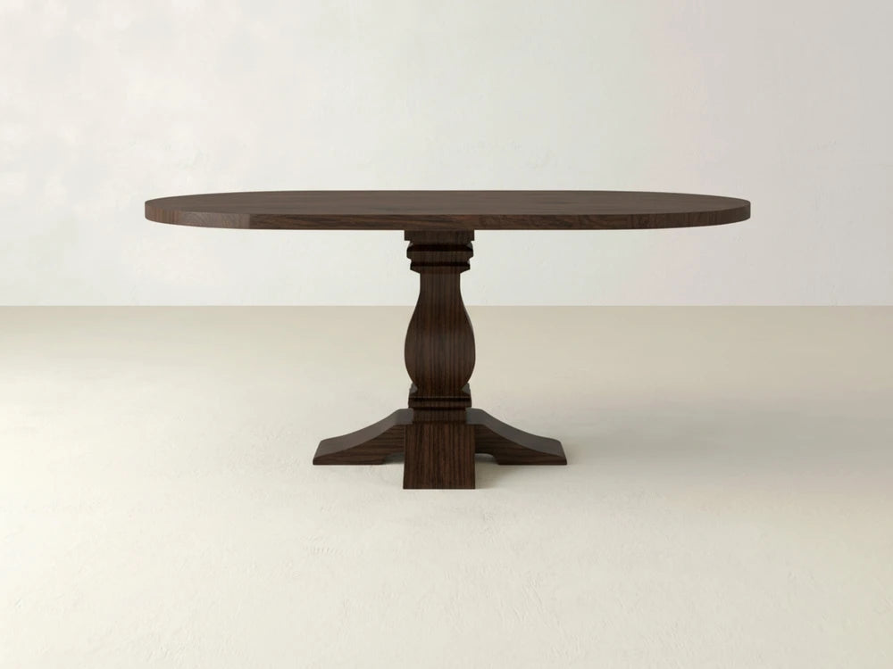 Heirloom Oval Dining Table - Sable on Oak