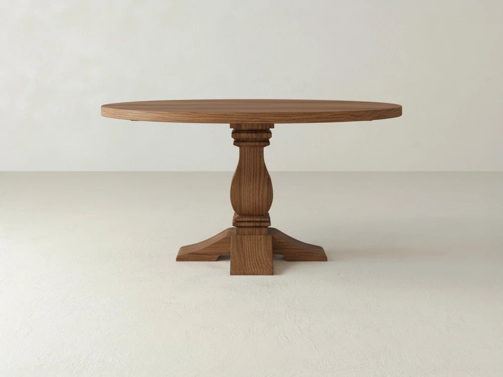 Heirloom Round Dining Table - Almond on Oak