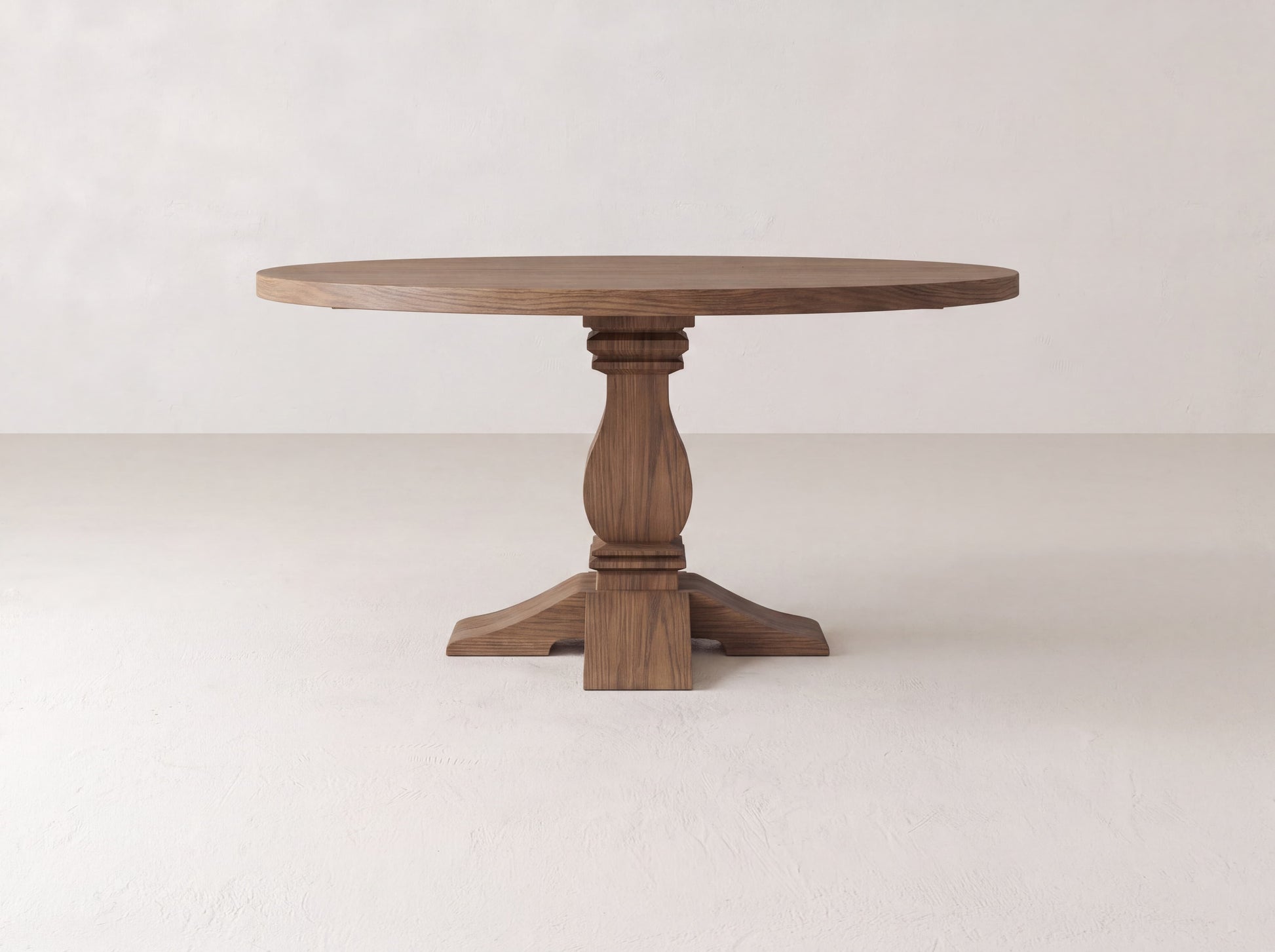 Heirloom Round Dining Table - Almond on Oak