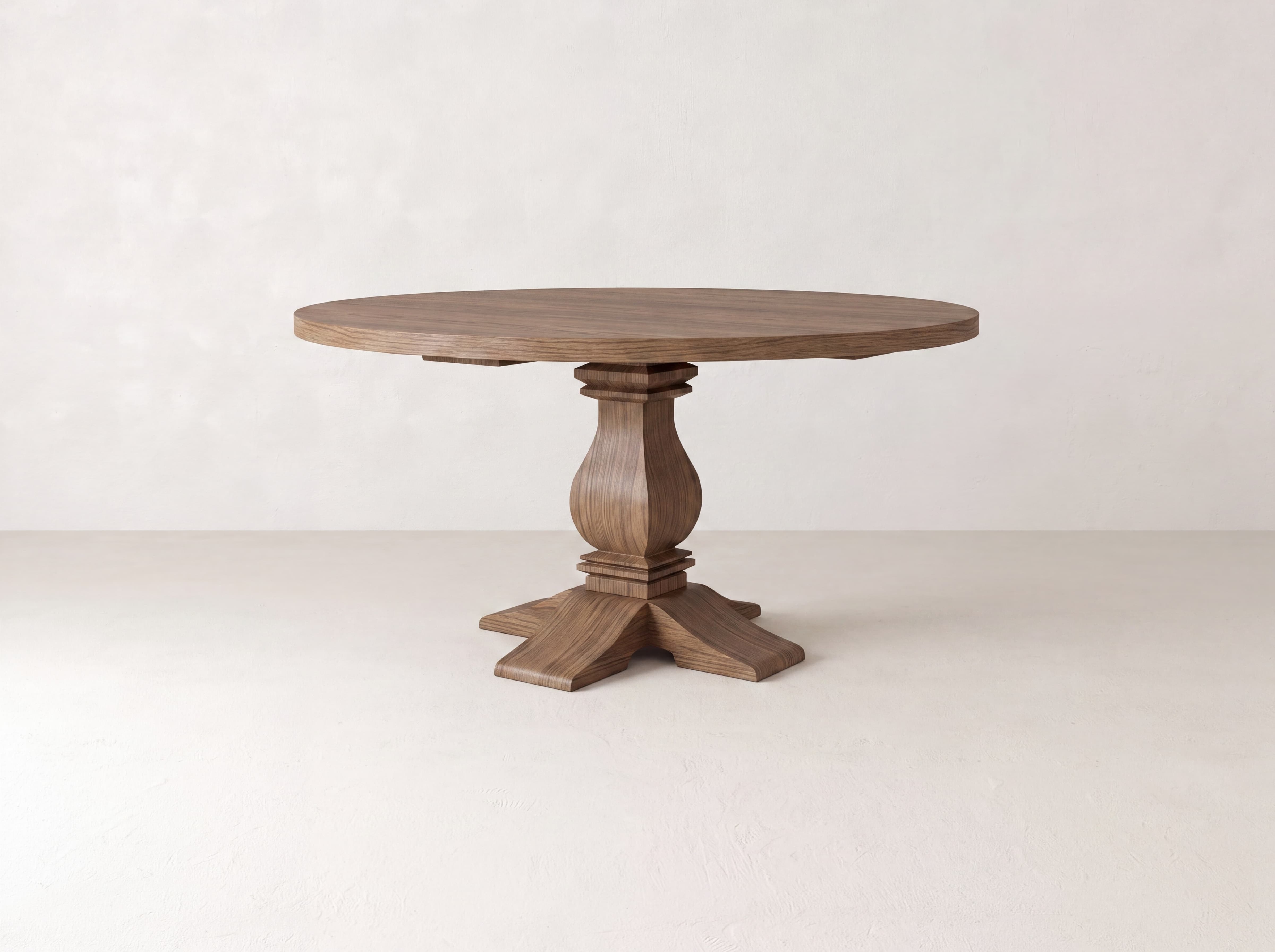 Heirloom Round Dining Table - Almond on Oak