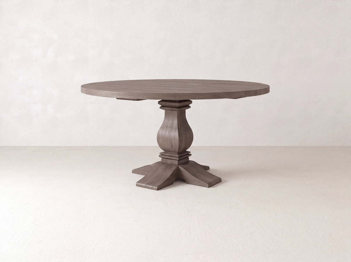 Heirloom Round Dining Table - Hazel on White Oak