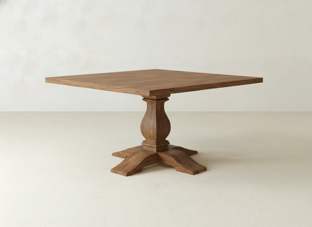 Heirloom Square Dining Table - Almond on Oak