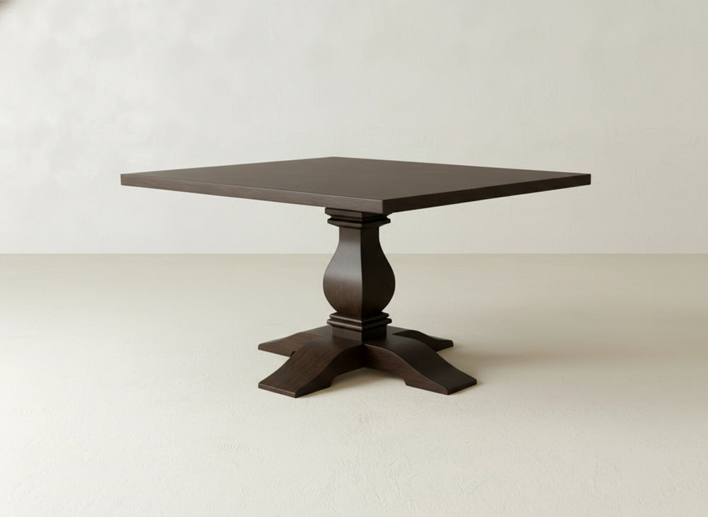 Heirloom Square Dining Table - Sable on Oak