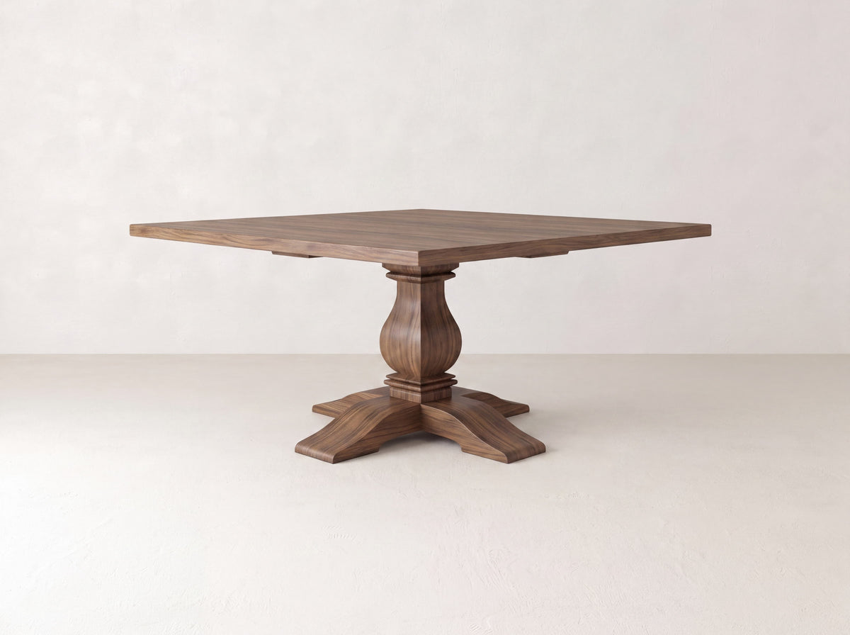 Heirloom Square Dining Table - Almond on Oak