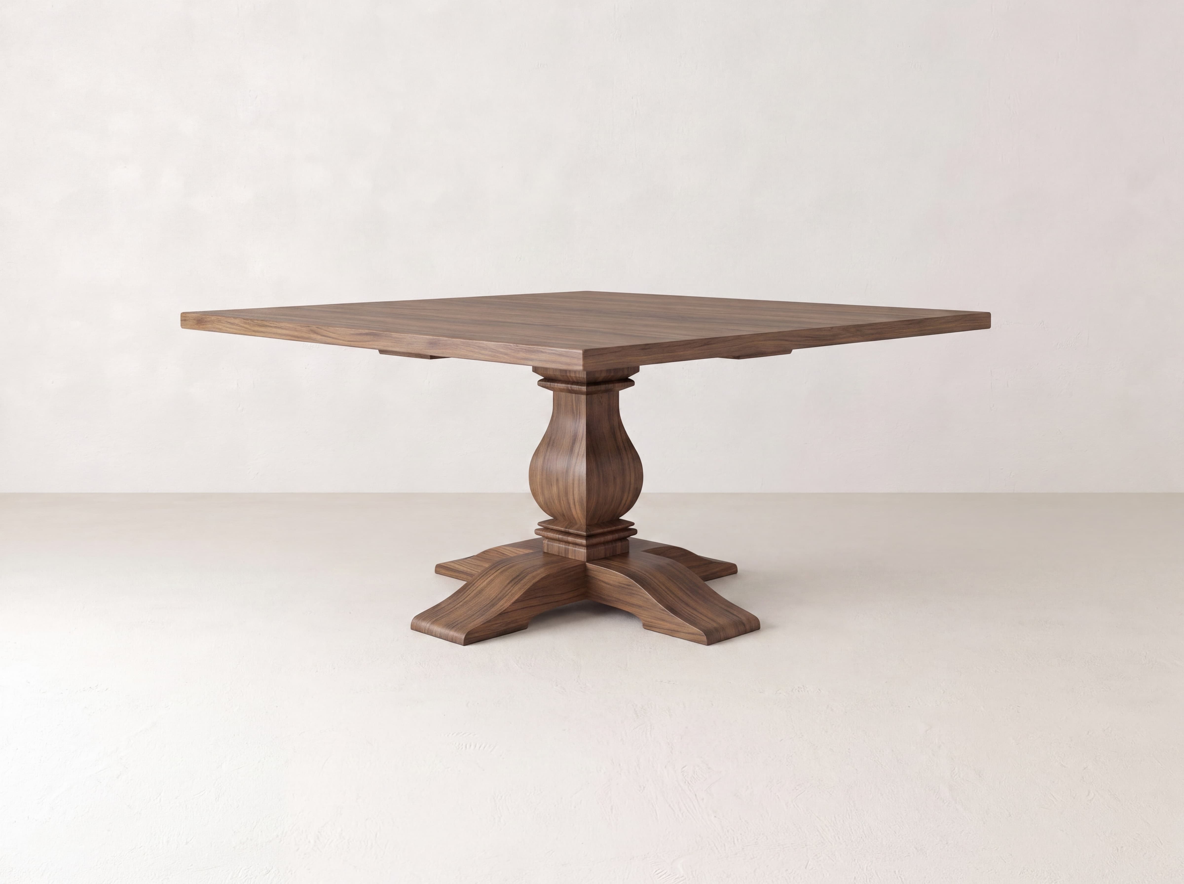 Heirloom Square Dining Table - Almond on Oak