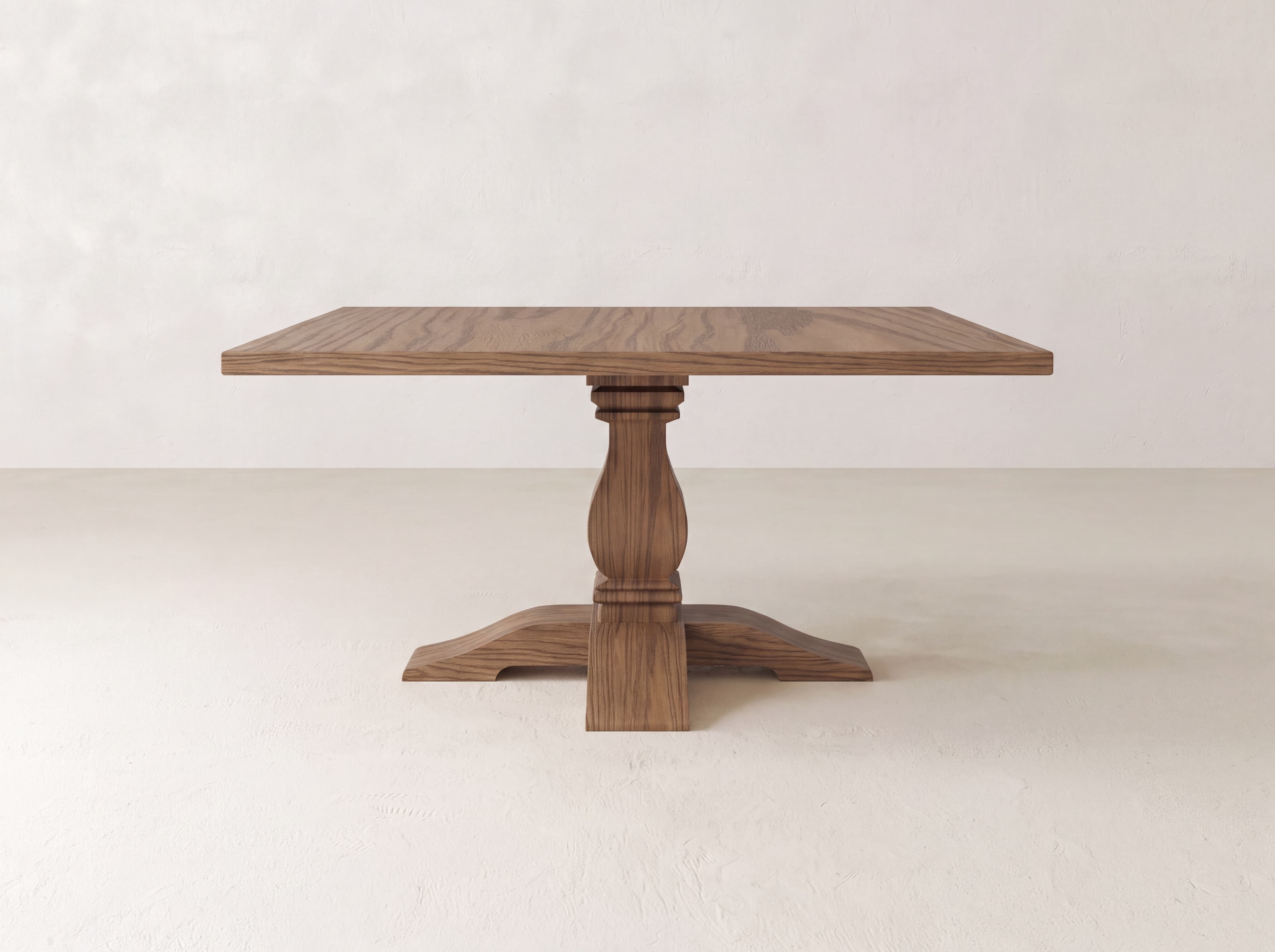Heirloom Square Dining Table - Almond on Oak