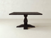 Heirloom Square Dining Table - Umber on Black Walnut