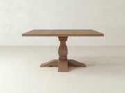 Heirloom Square Dining Table - Sandstone on White Oak