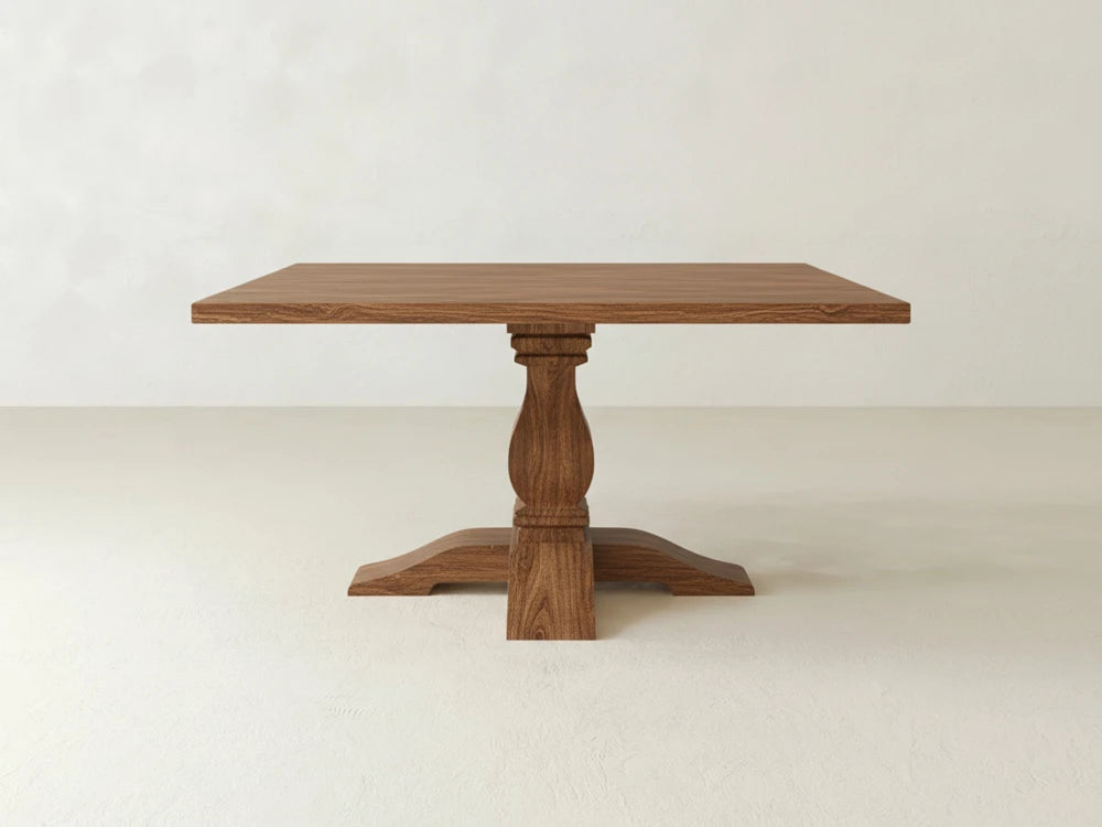 Heirloom Square Dining Table - Almond on Oak