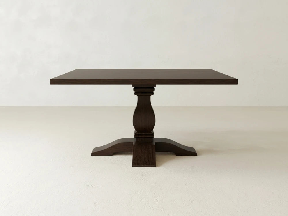 Heirloom Square Dining Table - Sable on Oak