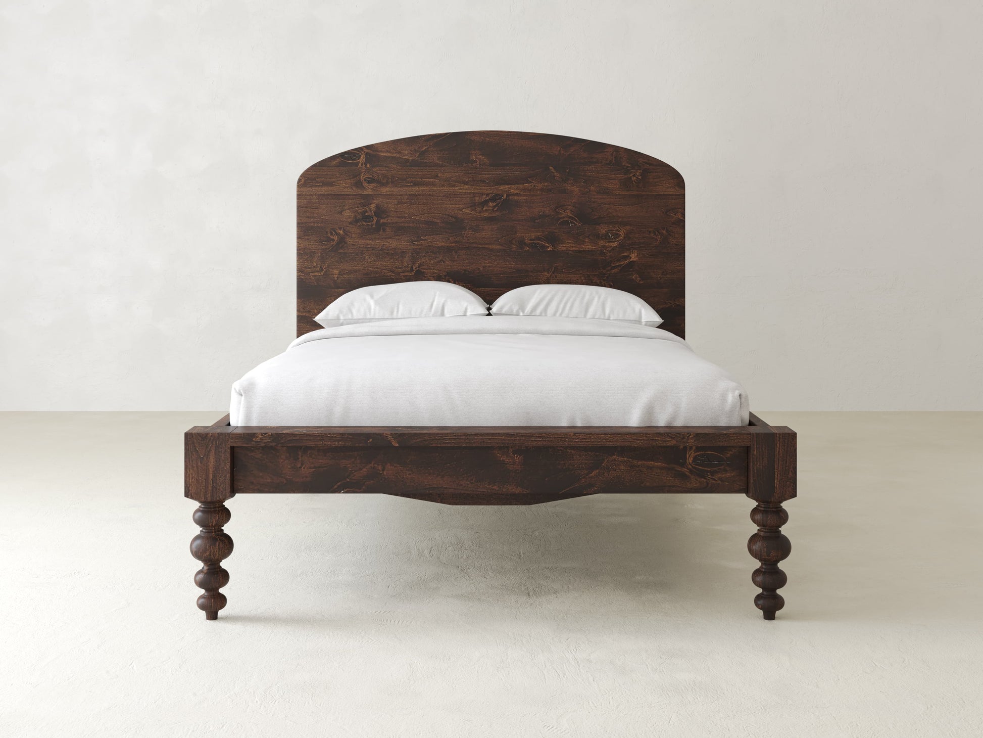Olivia Arch Bed - Tobacco on Alder
