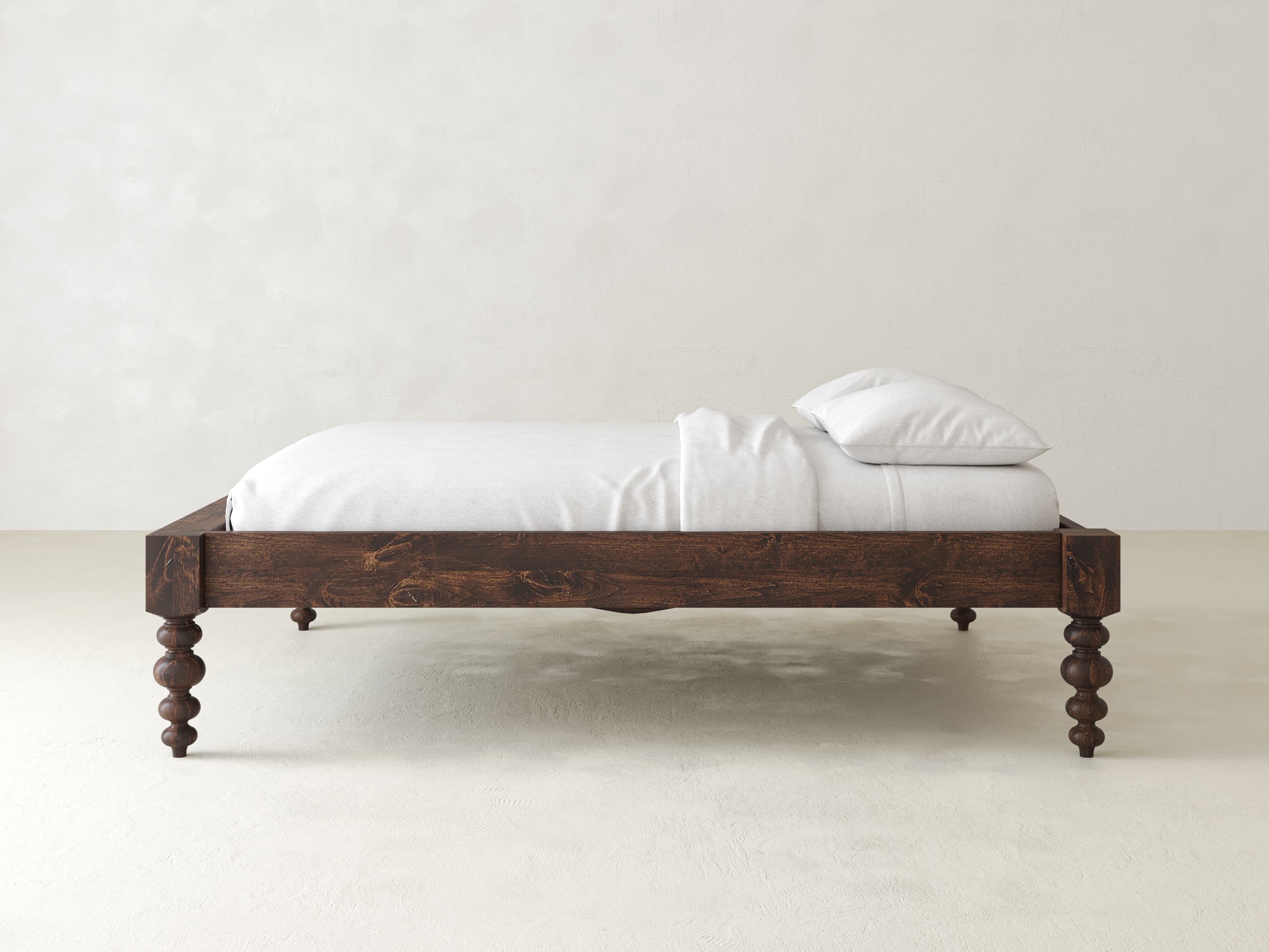 Olivia Bed - Tobacco on Alder