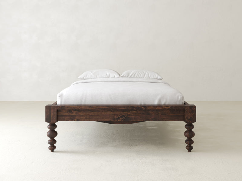 Olivia Bed - Tobacco on Alder