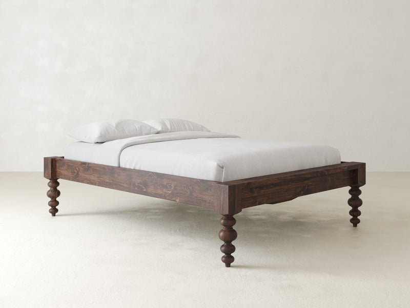Olivia Bed - Tobacco on Alder