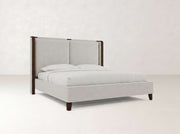 Holden Bed - Tobacco & Ivory Boucle