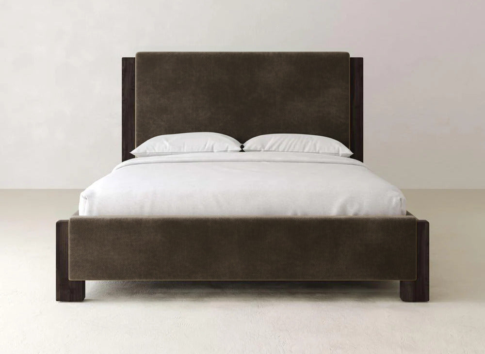 Lennon Bed - Charred Ember